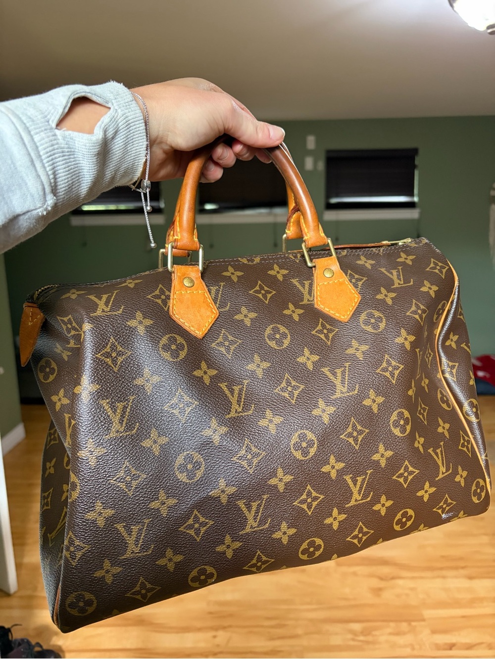 Louis Vuitton Brown Monogram SPEEDY 30